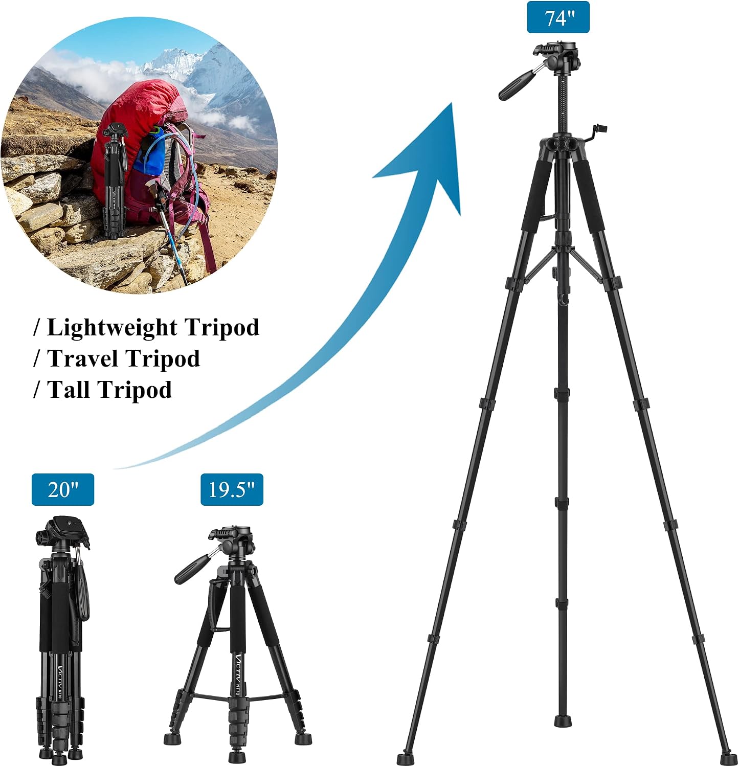 The Tall Tripod Problem: When You Need 74 Inches and What It Costs You